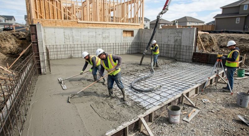 Basement Concrete Installation in Hazel Green, AL