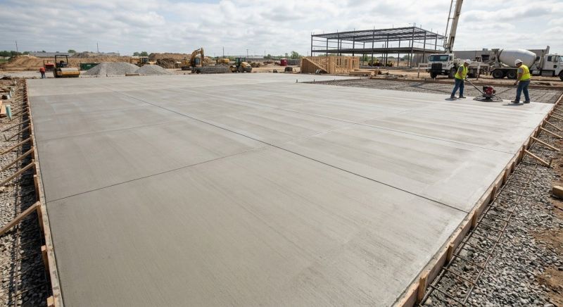 Commercial Slab Construction in Gurley, AL