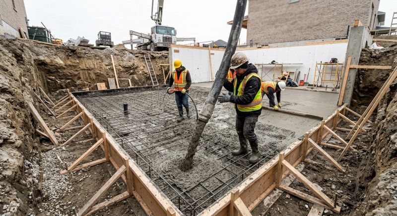 Concrete Basement Pouring in Huntsville, AL