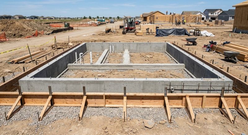 Concrete Foundation Installation in Gurley, AL