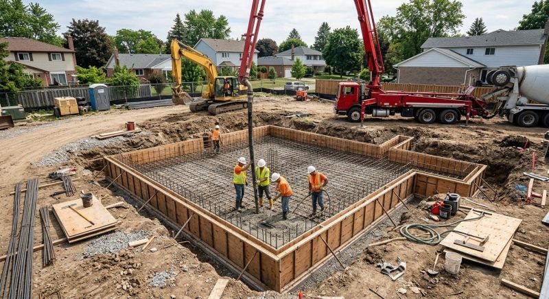 Concrete Foundation Installation in Harvest, AL