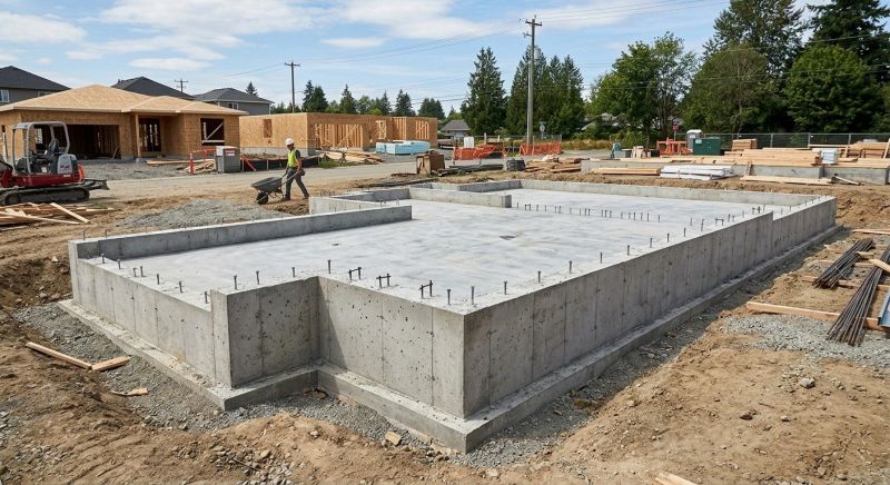 Concrete Foundation Pouring in Huntsville, AL