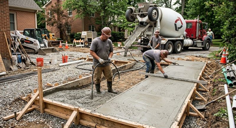 Concrete Service in Harvest, AL