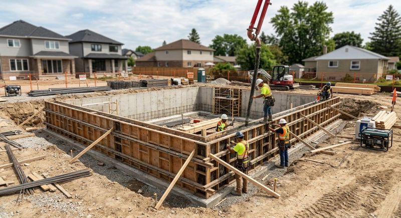 Foundation Construction in Madison, AL