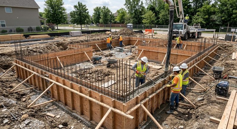 Foundation Construction in Owens Cross Roads, AL