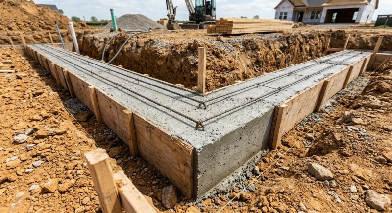 Foundation Footer Installation in Huntsville, AL