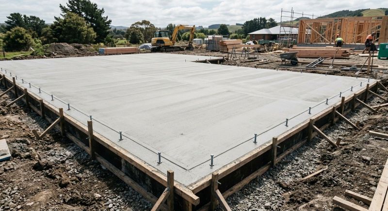 Foundation Slab Construction in Huntsville, AL