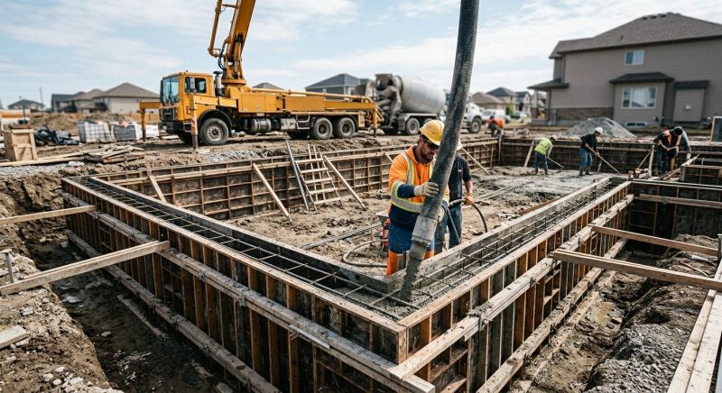 Foundation Wall Pouring in Athens, AL