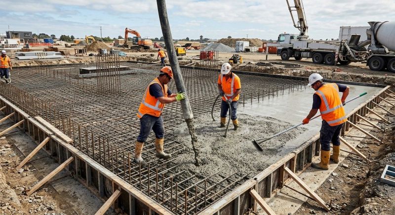 Foundation Wall Pouring in Madison, AL