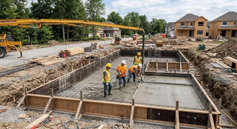 House Foundation Installation in Huntsville, AL